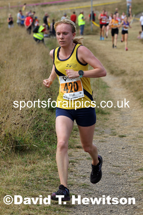 Senior womens 2021 North Eastern League, Wrekenton, Low Fell, Gateshead. Photo: David T. Hewitson/Sports for All Pics